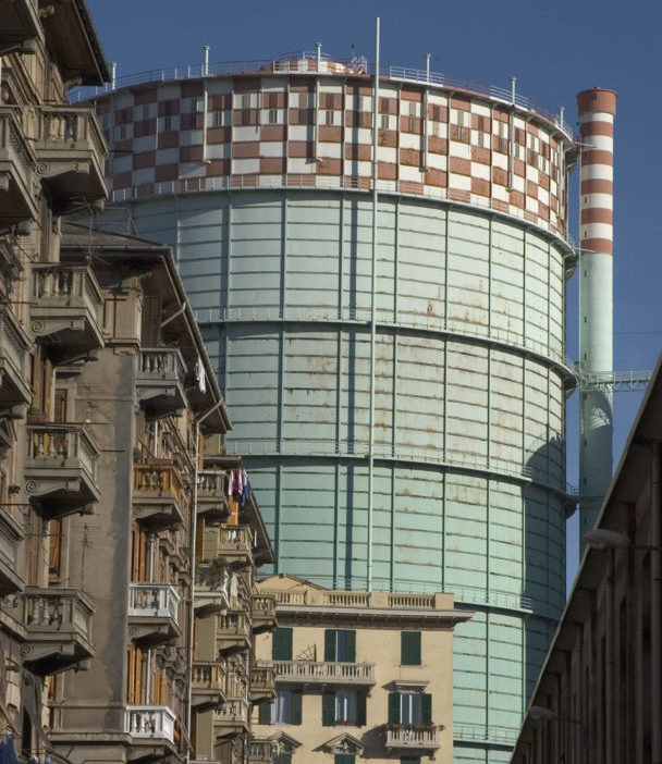 2006_rapporto-Gasometro-abitazioni-circostanti Gasometro Cornigliano