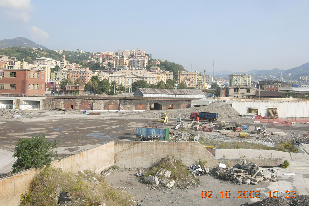 Cantiere agosto 2009 Cantiere agosto 2009