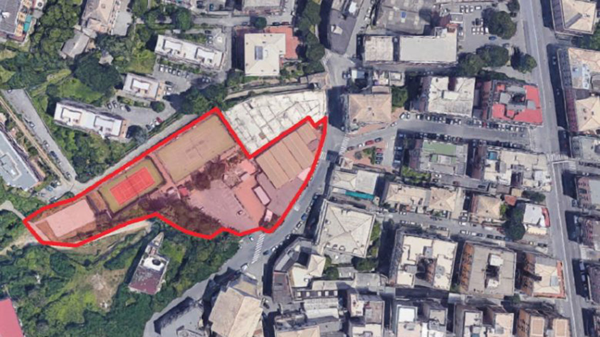 Area ex Dufour inquadramento