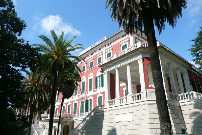 Villa Serra nel 2012 dopo la riqualificazione